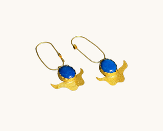 Lapis Drop Earrings