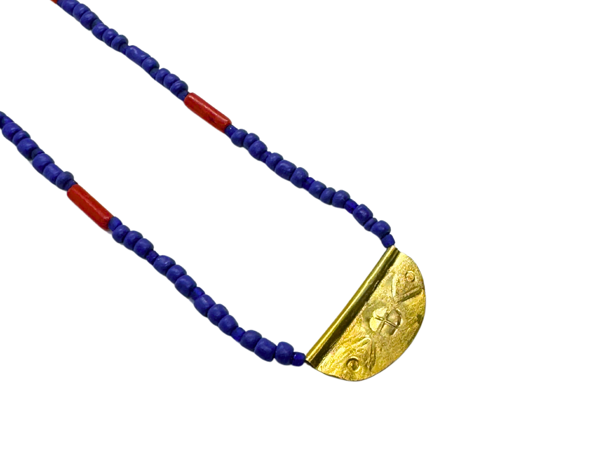 Byzantine Beaded Cross Necklace Hattus Jewelry
