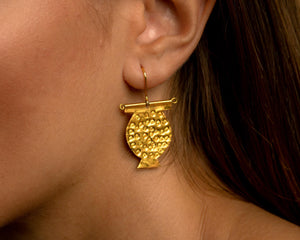 Pomegranate Earrings Earrings Hattus Jewelry 