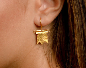 Tulip Earrings Earrings Hattus Jewelry 
