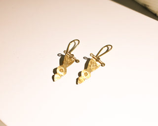 Hittite Spearhead Earrings Earrings Hattus Jewelry 