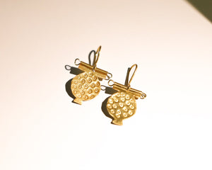 Pomegranate Earrings Small Earrings Hattus Jewelry 